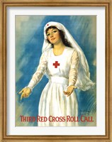 Framed Third Red Cross Roll Call