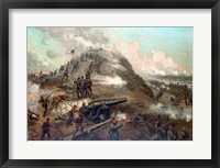 Framed Union Army's capture of Fort Fisher