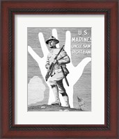 Framed Uncle Sam's Right Hand