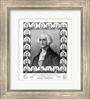 Framed First Twenty Three Presidents of The United States