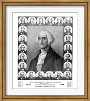 Framed First Twenty Three Presidents of The United States