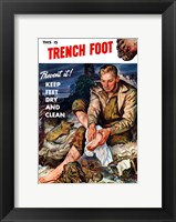Framed Prevent Trench Foot