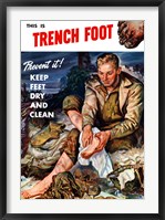 Framed Prevent Trench Foot