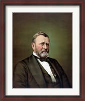 Framed Ulysses S Grant (color portrait)