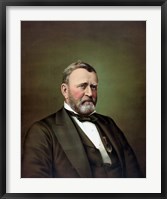 Framed Ulysses S Grant (color portrait)