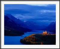 Framed Prince of Wales Hotel, Wateron Lakes National Park, Alberta, Canada