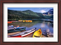 Framed Cameron Creek, Wateron Lakes National Park, Alberta, Canada