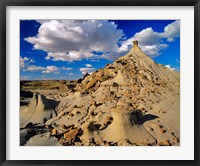 Framed Badlands at Dinosaur Provincial Park in Alberta, Canada