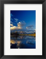 Framed Sofa Mountain in Maskinonge Lake, Alberta, Canada