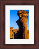 Framed Sandstone rock, Dinosaur Provincial Park, Alberta