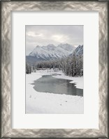 Framed Icefields Parkway, Jasper National Park, Alberta, Canada