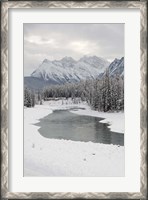 Framed Icefields Parkway, Jasper National Park, Alberta, Canada