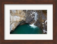 Framed Waterfall, Johnston Canyon, Banff NP, Alberta