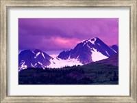 Framed Alberta, Canadian Rockies, Tonquin Valley landscapes