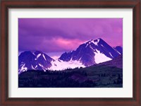 Framed Alberta, Canadian Rockies, Tonquin Valley landscapes