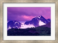 Framed Alberta, Canadian Rockies, Tonquin Valley landscapes