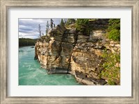 Framed Canada, Alberta, Jasper National Park, Athabasca River