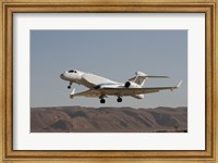 Framed Gulfstream Nachshon-Eitam of the Israeli Air Force taking off
