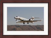 Framed Gulfstream Nachshon-Eitam of the Israeli Air Force taking off