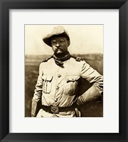 Framed Colonel Theodore Roosevelt