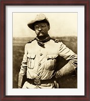 Framed Colonel Theodore Roosevelt