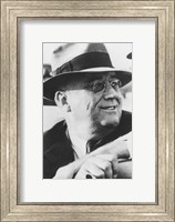 Framed President Franklin Delano Roosevelt (digitally restored)
