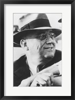 Framed President Franklin Delano Roosevelt (digitally restored)