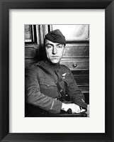 Framed Eddie Rickenbacker (digitally restored)