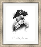 Framed General Anthony Wayne (Revolutionary War)