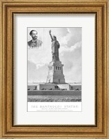 Framed Statue of Liberty and It's Sculptor