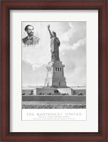Framed Statue of Liberty and It's Sculptor