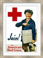 Framed Join the American Red Cross