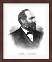 Framed James A. Garfield