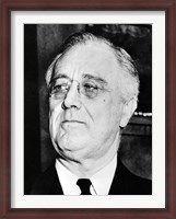 Framed President Franklin Delano Roosevelt