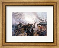 Framed Battle of Cherbourg