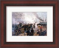 Framed Battle of Cherbourg