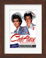 Framed Be a Cadet Nurse