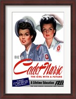 Framed Be a Cadet Nurse