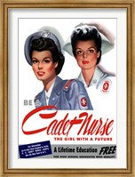 Framed Be a Cadet Nurse