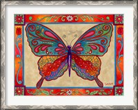Framed Mosaic Butterfly