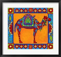 Framed Mosaic Camel