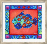 Framed Mosaic Fish