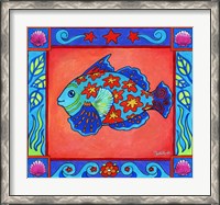 Framed Mosaic Fish