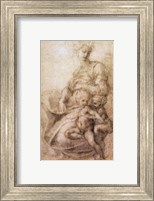 Framed Virgin and Child with the infant Baptist, c.1530