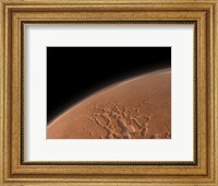 Framed Mars' Valles Marineris is Host to the Largest Canyons in the Solar System