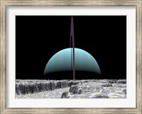 Framed Illustration of the Giant Extrasolar Planet 70 Virginis B
