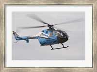 Framed Bolkow Bo-105 Liaison Helicopter of the German Army