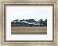 Framed Avro Vulcan Bomber of the Royal Air Force
