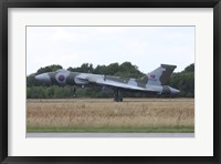 Framed Avro Vulcan Bomber of the Royal Air Force