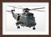 Framed SH-3D Sea King Helicopter of the Spanish Navy